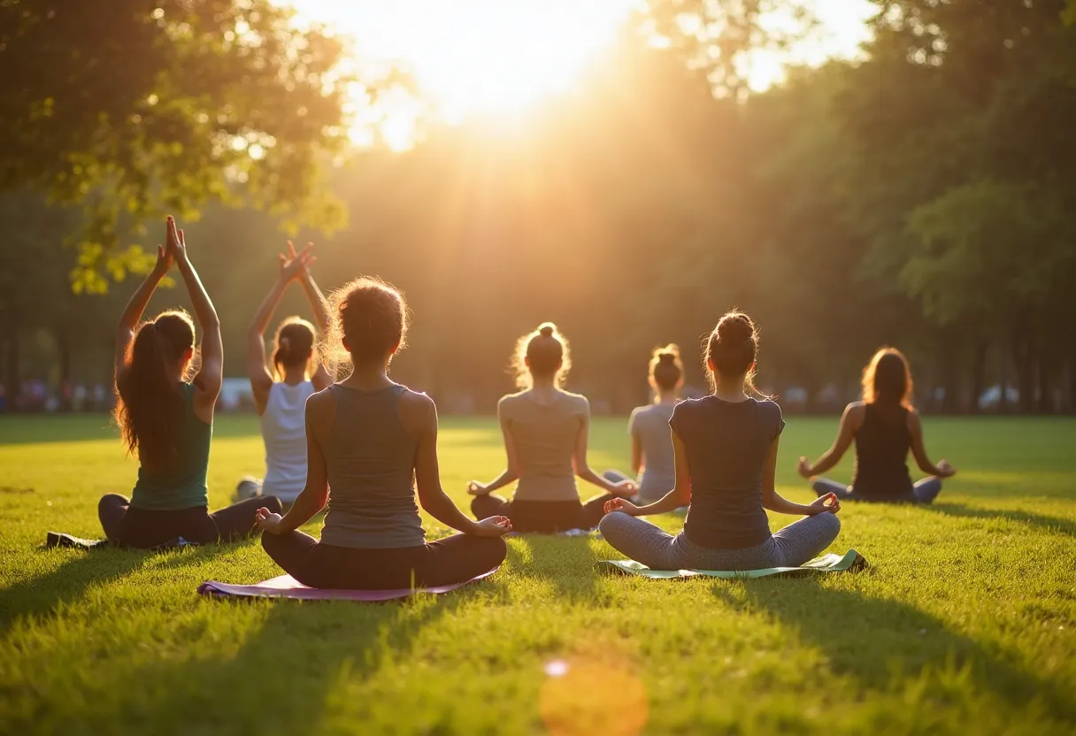 Yoga in the Park