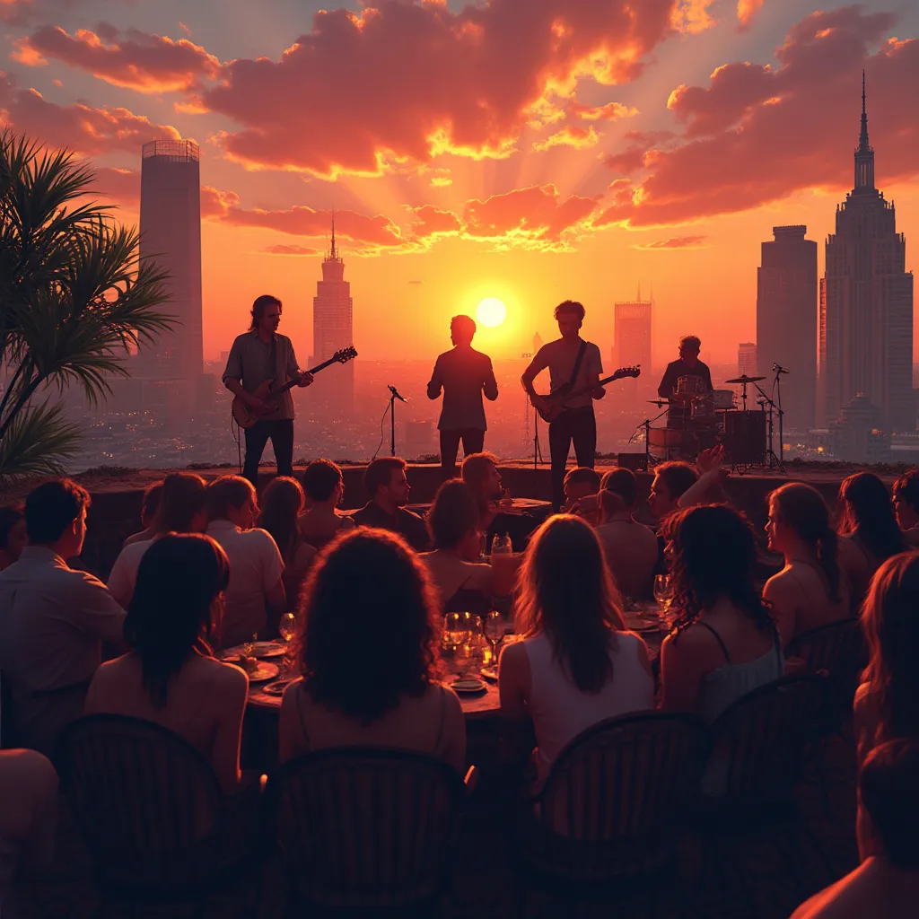 Sunset Rooftop Concert