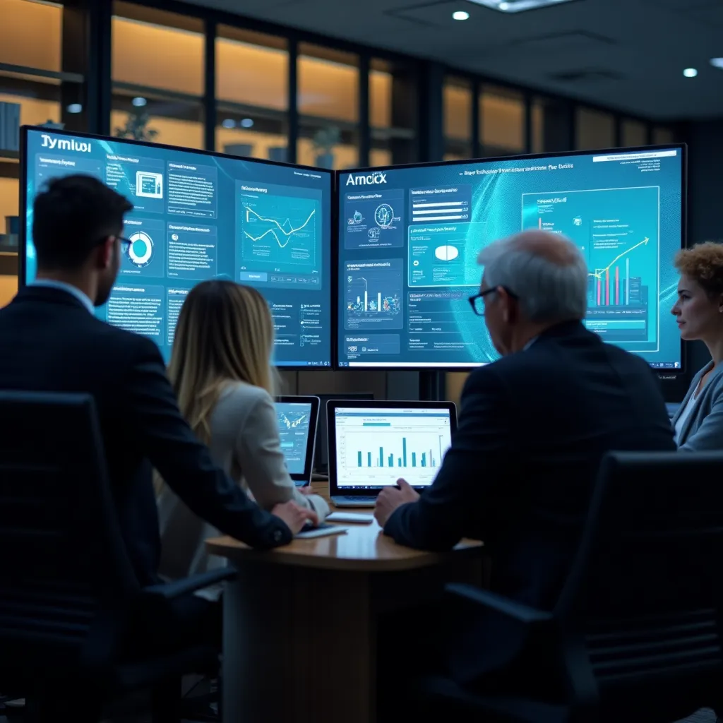Legal professionals collaborating