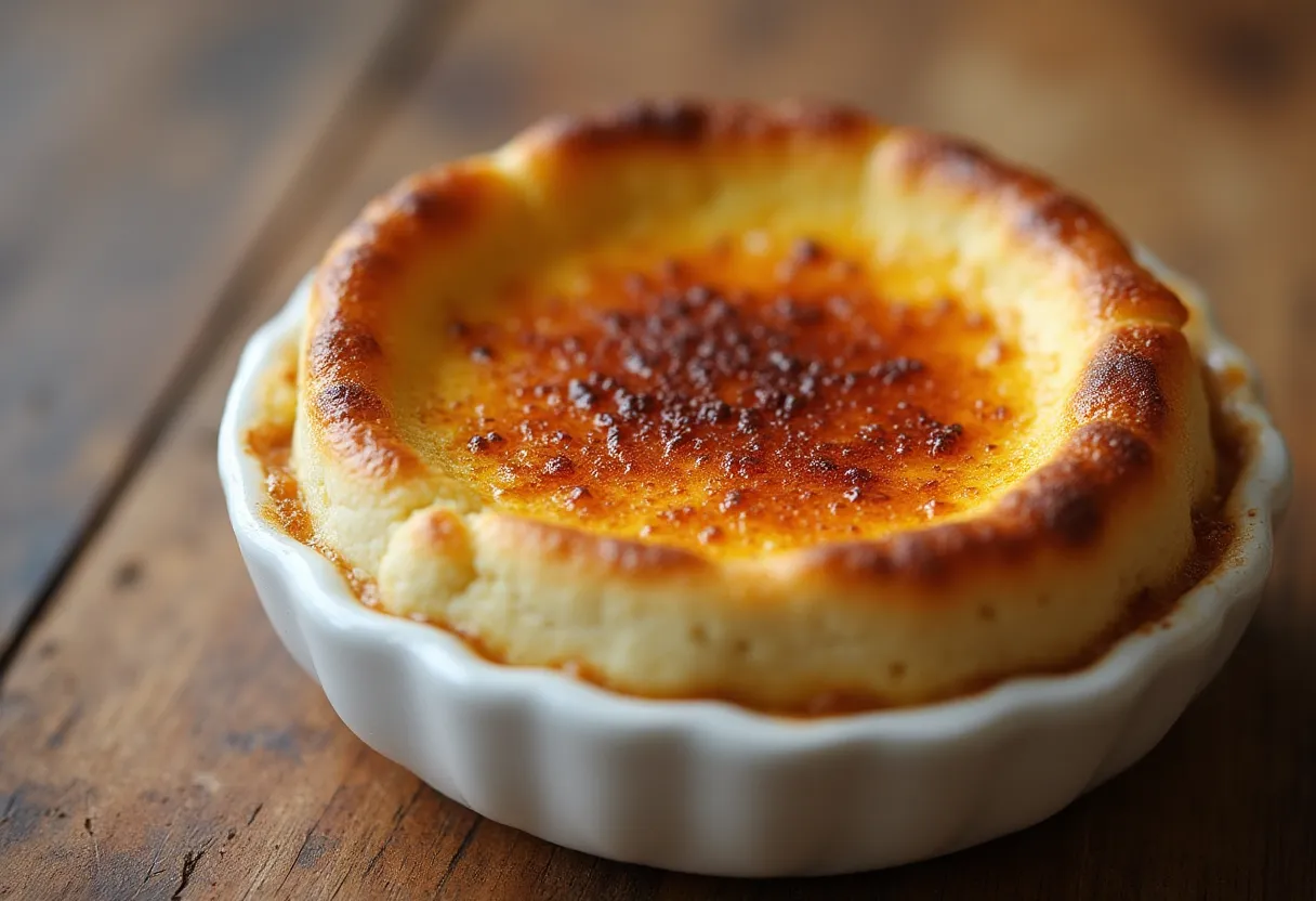 Seasonal dessert: Vermont maple crème brûlée