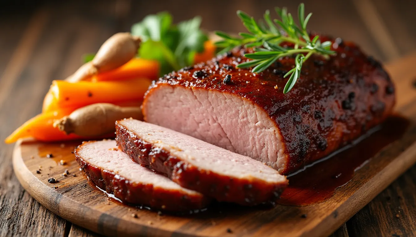 Maple-Glazed Pork Tenderloin