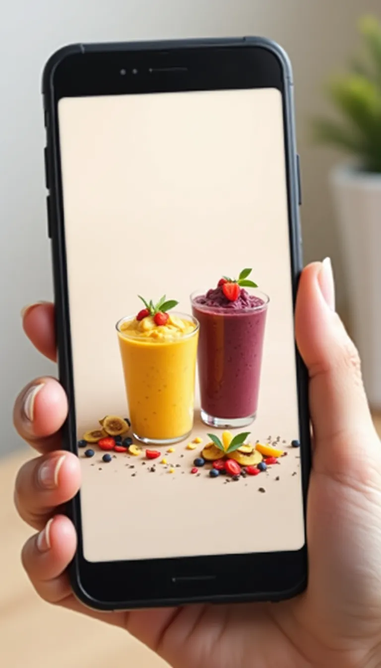 CraveOn App Screenshot - Smoothies