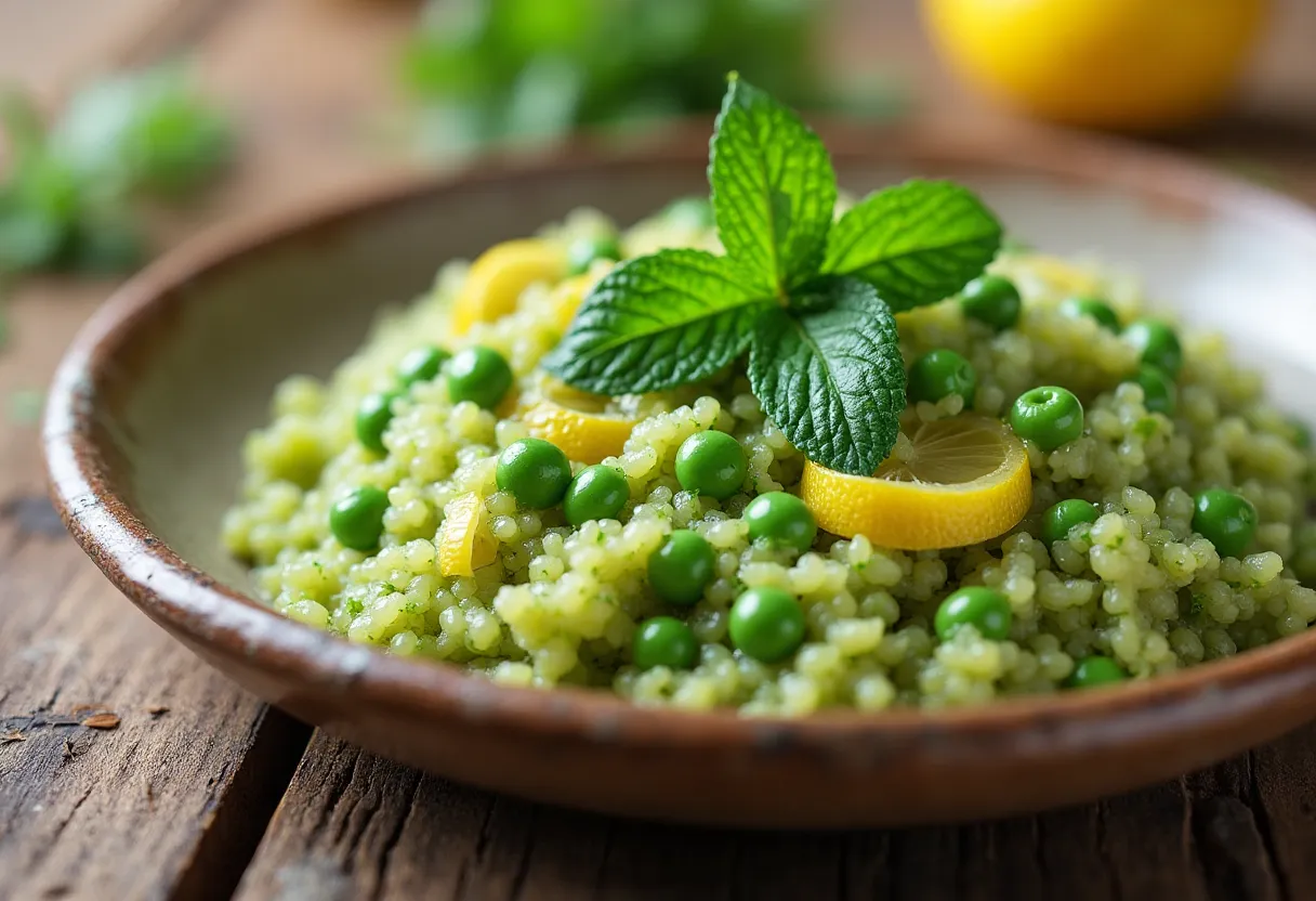 Spring Pea Risotto
