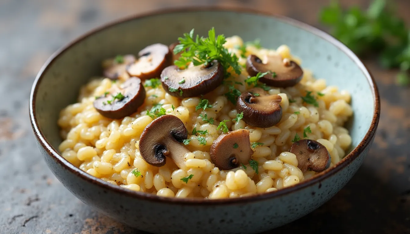Wild Mushroom Risotto